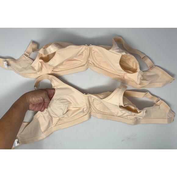 Classique NWT Wireless Pocket Bra 38B 772E Post Mastectomy Surgery Blush Beige. - Picture 6 of 6